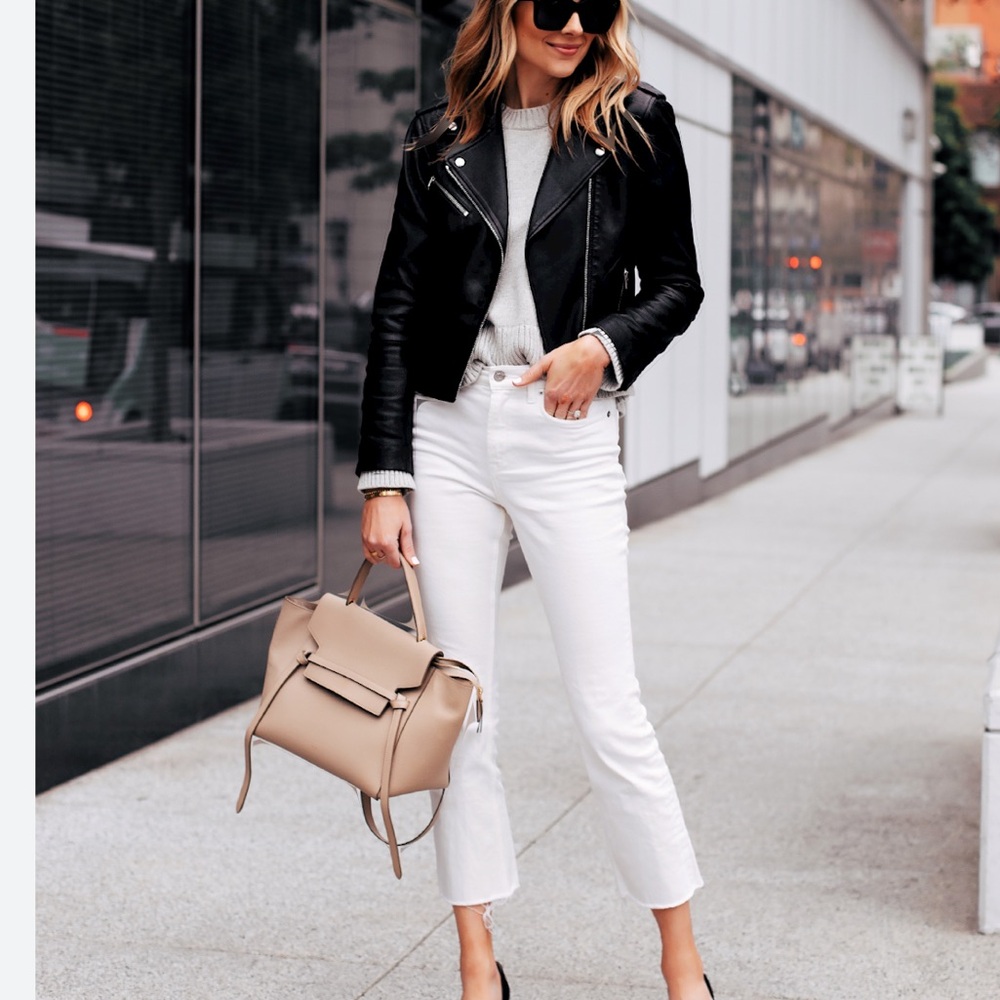 Hydraulic White Denim Rhinestone Capris Pants